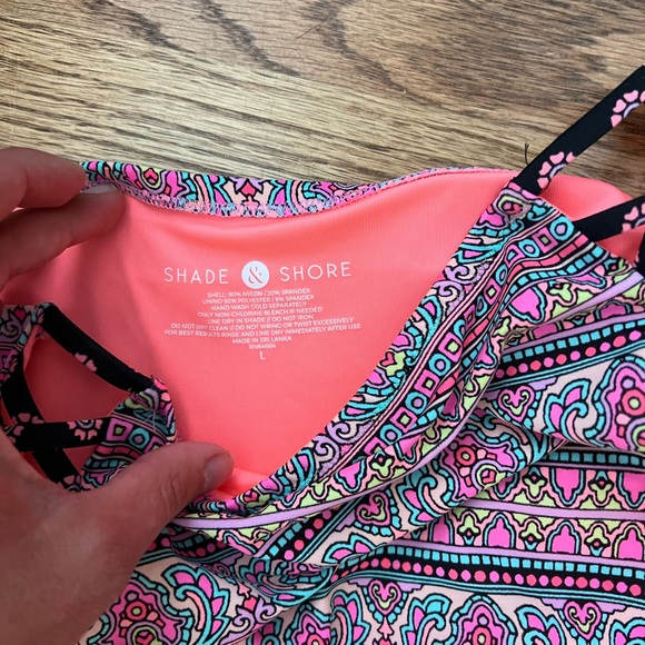 Shade Shore Push up size Large Bathing Suit - Picture 3 of 3